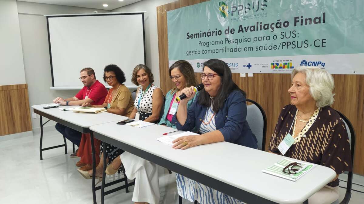 Capa de Funcap e Sesa, com apoio do Ministério da Saúde e do CNPq, realizam seminário do PPSUS